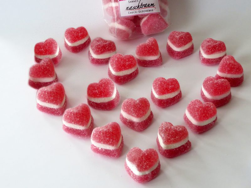 Fruchtgummi Herzen – Bild 2