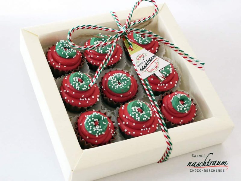 9 XMas Cupcakes in Geschenkverpackung - AB MITTE OKTOBER