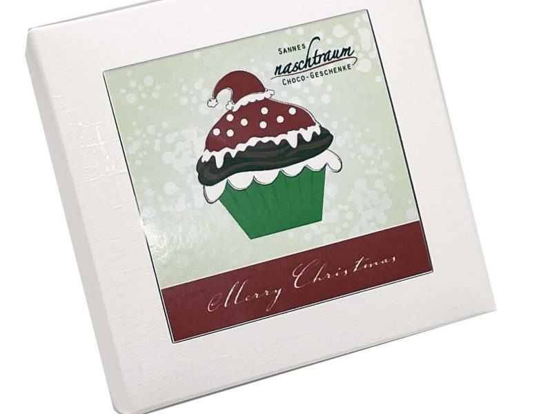 4 XMas Cupcakes in Geschenkverpackung - AB MITTE OKTOBER