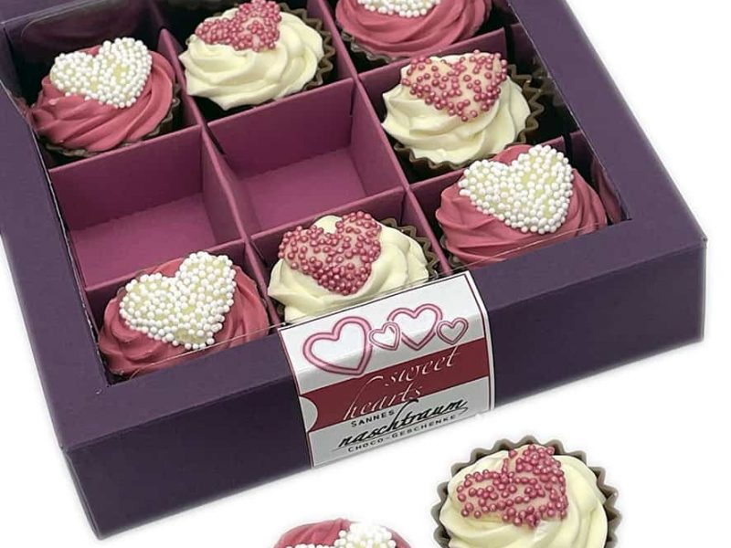 9 Cupcakes zum Muttertag/Valentinstag