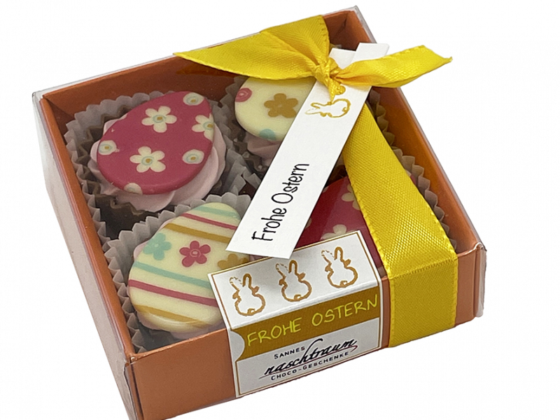 4 Cupcakes "Frohe Ostern"